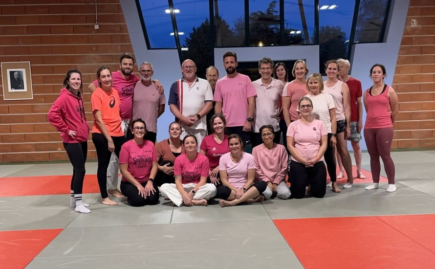 La Team Taïso se mobilise pour Octobre Rose