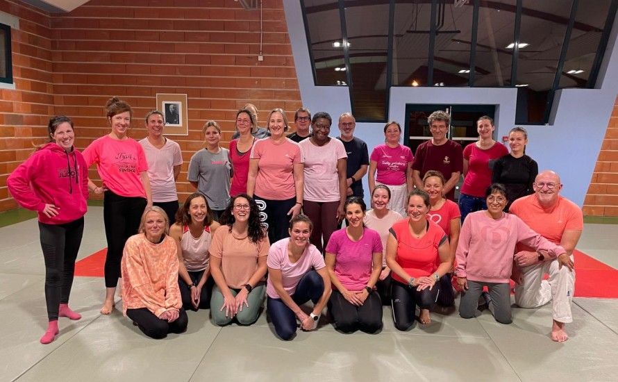 Le Taïso mobilisé pour Octobre Rose